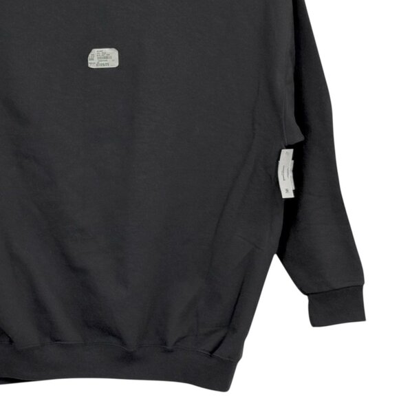 Athletic Works Men's Fleece Black Sweatshirt 3XL (54-56) Moisture Wicking NWT - Picture 5 of 10